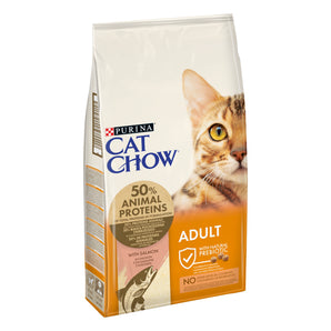 Cat Chow Somonlu ve Ton Balıklı Yetişkin Kedi Maması 15 kg