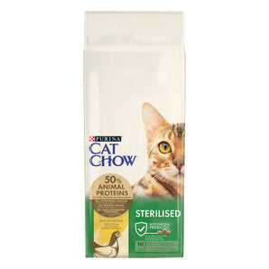 Cat Chow Tavuk Etli Kısırlaştırılmış Kedi Maması 15 kg