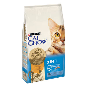 Cat Chow 3IN1 Hindili Yetişkin Kedi Maması 15 kg