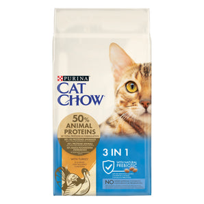 Cat Chow 3IN1 Hindili Yetişkin Kedi Maması 15 kg