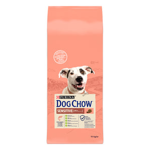 Dog Chow Hassas Köpekler için Somon Etli Yetişkin Köpek Maması 14 kg