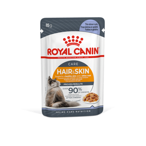 Royal Canin Hair & Skin Care Jöle İçinde Yetişkin Kedi Yaş Maması 12x85 gr