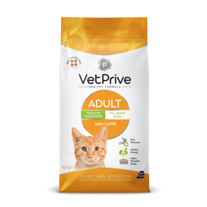 Vet Prive Yetişkin Kedi Maması Kuzu Etli 10 Kg